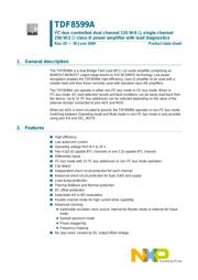 TDF8599ATH datasheet.datasheet_page 1