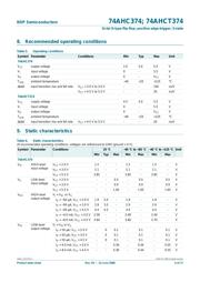 74AHC374PW,118 datasheet.datasheet_page 6