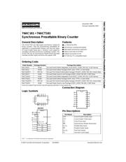 74AC14MTCX Datenblatt PDF