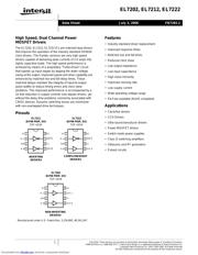 EL7222CSZ datasheet.datasheet_page 1