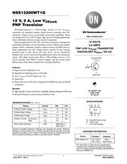 NSS12200WT1G 数据规格书 1