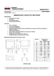 MBRB20100CT-13 数据规格书 1