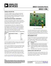 AD8331-EVALZ datasheet.datasheet_page 1