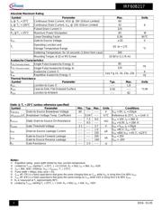 IRF60B217 datasheet.datasheet_page 2