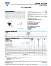 IRF830APBF 数据规格书 1
