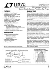 LT1079CN Datenblatt PDF