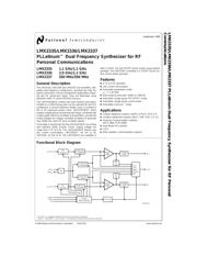 LMX2336 datasheet.datasheet_page 1