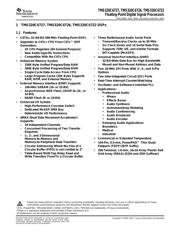 TMS320C6726 datasheet.datasheet_page 1