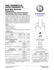 NSB1706DMW5T1G 数据规格书 1