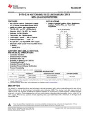 MAX3232MDBREP datasheet.datasheet_page 1