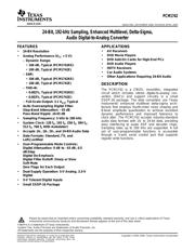 PCM1742 datasheet.datasheet_page 1