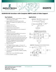 GS2972-IBE3 Datenblatt PDF