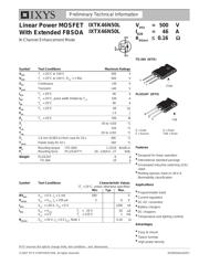 IXTX46N50L datasheet.datasheet_page 1