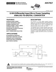 ADS7817E/250 datasheet.datasheet_page 1