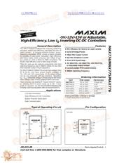 MAX774 datasheet.datasheet_page 1