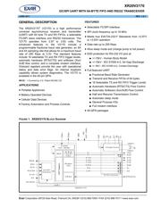 XR20V2170IL40-F 数据规格书 1