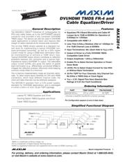 MAX3814CHJ datasheet.datasheet_page 1