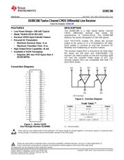 DS89C386TMEA/NOPB 数据规格书 1