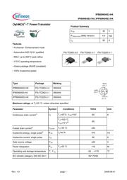 IPI80N04S3H4XK 数据规格书 1