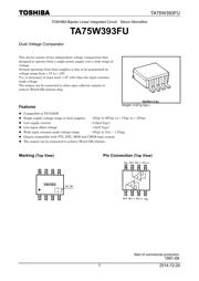 TA75W393FUTE12LF 数据规格书 1