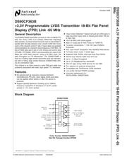 DS90CF363BMT datasheet.datasheet_page 2