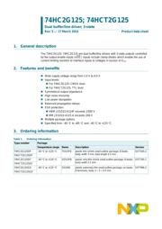 74HCT2G125DP datasheet.datasheet_page 2