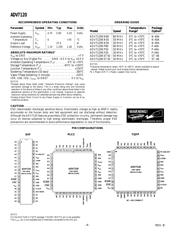 ADV7120KSTZ50 datasheet.datasheet_page 4