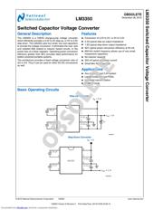 LM3350MM/NOPB datasheet.datasheet_page 1