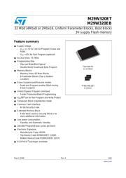 M29W320EB70ZE6E datasheet.datasheet_page 1