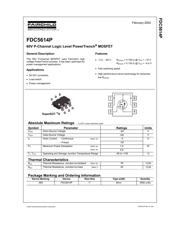 FDC5614P datasheet.datasheet_page 1
