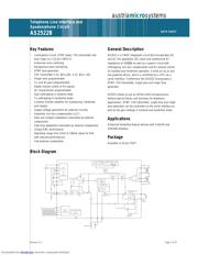 AS2522BF datasheet.datasheet_page 1