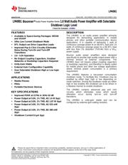 LM4901MMX/NOPB datasheet.datasheet_page 1