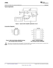 LM4901MMX 数据规格书 2