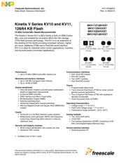 MKV11Z128VLF7 数据规格书 1