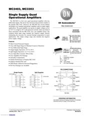 MC3403DR2G Datenblatt PDF