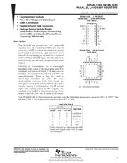 SN74ALS165N datasheet.datasheet_page 1