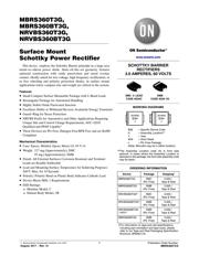 MBRS360BT3G Datenblatt PDF