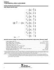 CDCVF111FNR 数据规格书 2