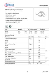 BCV47 E6327 datasheet.datasheet_page 1