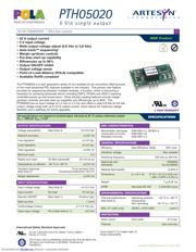 PTH05020WAD datasheet.datasheet_page 1