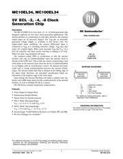 MC10EL34D 数据规格书 1