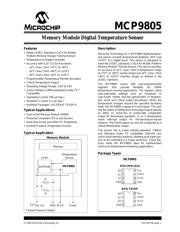 MCP9805-BE/ST 数据规格书 1