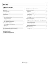 ADCLK854BCPZ datasheet.datasheet_page 2