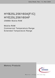 HYB25L256160AF75 datasheet.datasheet_page 3