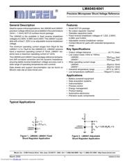 LM4041CYM3-ADJTR datasheet.datasheet_page 1