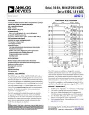 AD9212ABCPZ-40 datasheet.datasheet_page 1