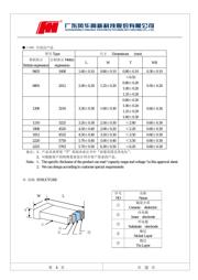 0805B105K100NT 数据规格书 5