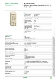 RSB1A120B7 datasheet.datasheet_page 1