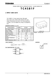 TC4S81F(TE85L) datasheet.datasheet_page 1