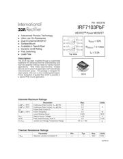 IRF7103TRPBF datasheet.datasheet_page 1
